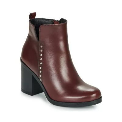 BOTTINES ANDRÉ NOURA FEMME MARRON